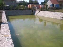 Vodní nádrž Pišťák, Černilov – stavební úpravy a udržovací práce vodní nádrže; Investor : Obec Černilov