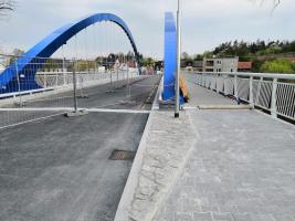Most Svinary – kamenné dlažby; Investor : Chládek &Tintěra, Pardubice a.s.